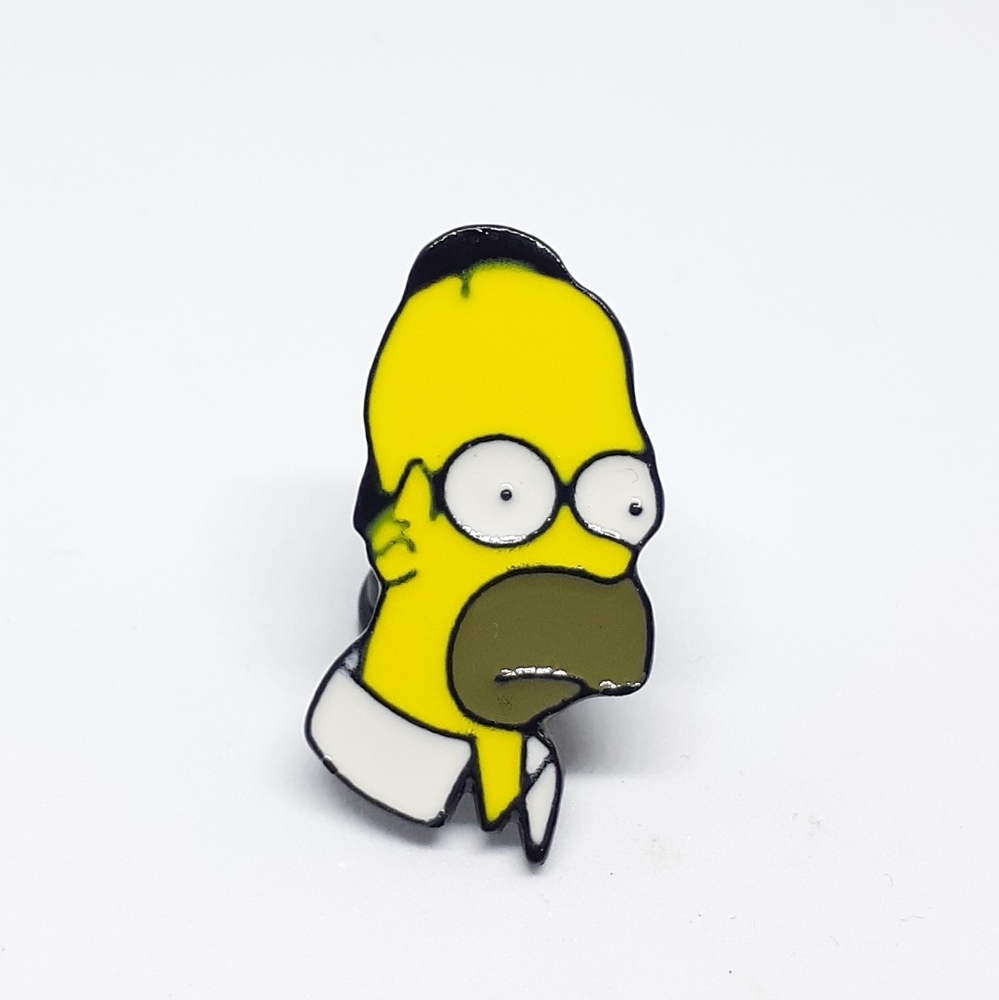 Homer Simpson enamel pin